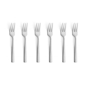 Amefa - Ventura 1924 6 Tenedores para Tartas en jardinera con ventana Amefa