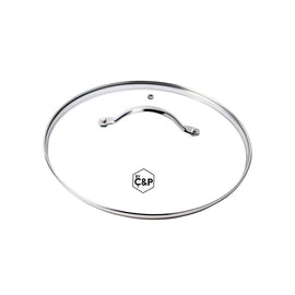 Por C&amp;P - Tapa de cristal 20 cm Tapa para sartén Por C&amp;P