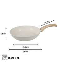 Por C&amp;P - Sartén Go Ivory 28 cm Por C&amp;P