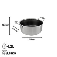 Por C&amp;P - Olla para cocinar miel 24 cm Por C&amp;P