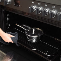 Por C&amp;P - Signature Steelpan 18 cm con tapa de cristal Steelpan Por C&amp;P