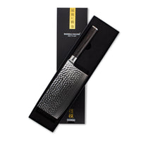 Damasco Serie BR - Cuchillo Nakiri grande Shinrai Japón