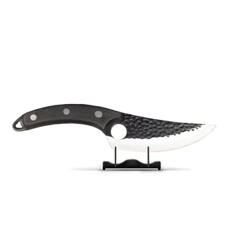 Serie Gladiator de acero inoxidable martillado - Cuchillo deshuesador con funda KookGigant