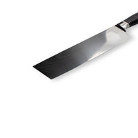 Cuchillo Nakiri con estampado de Damasco japonés, ónix y epoxi - Cuchillos de cocina Shinrai Japón