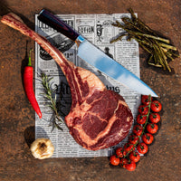 Serie de estampados de Damasco japonés - Cuchillo de chef de 20 cm Cuchillos de cocina Shinrai Japón