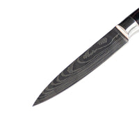 Serie de estampados de Damasco japonés - Cuchillos de cocina Shinrai Japón