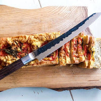 Kuro - Cuchillo de pan japonés de 25 cm, gigante de cocina