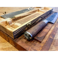 Kuro - Kiritsuke japonés 23 cm Satake