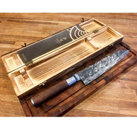 Kuro - Kiritsuke japonés 23 cm Satake