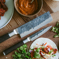 Kuro - Nakiri japonés gigante de cocina de 18 cm