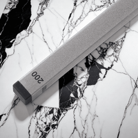 Messermeister - Acero de afilar de diamante de 4 caras y 30 cm de largo Acero de afilar Messermeister