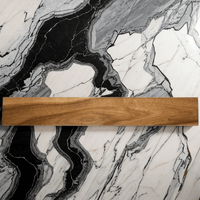 Messermeister - Cuchillos de madera de acacia de 45 cm con banda magnética Cuchillos de banda magnética Messermeister