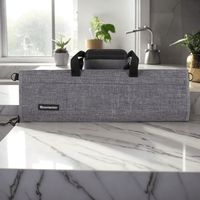 Messermeister - Bolsa para 8 cuchillos gris Bolsas para cuchillos Messermeister