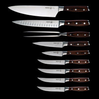 Messermeister - Juego de bloques avanta de 10 piezas Juego de cuchillos con bloque Messermeister