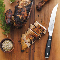 Messermeister - Juego de cuchillos para carne Avanta de 4 piezas en negro Juegos de cuchillos Messermeister