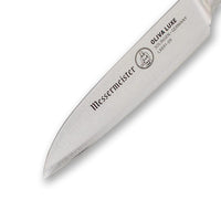 Messermeister - cuchillo pelador recto oliva luxury de 9 cm Cuchillo pelador Messermeister