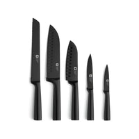 Richardson Sheffield - Bloque magnético para cuchillos NOX de 5 piezas - Bambú Juego de cuchillos con bloque Richardson Sheffield