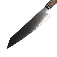 Cuchillos de cocina de edición especial Kiritsuke Damasco Octagonal Rubí de 23 cm de Shinrai Japón