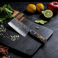 Satake Ame - Cuchillo Chino para Picar 17 cm Cuchillo para Picar Satake