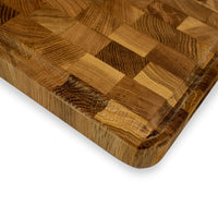 Satake - Tabla de cortar Roble con ranura - 30x20x3 cm Tablas de cortar Satake