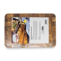 Satake - Tabla de cortar Roble con ranura - 30x20x3 cm Tablas de cortar Satake