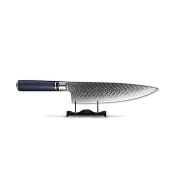 Edición especial - Dragonfire Micarta Jewels - Cuchillo de chef de 20 cm Shinrai Japón