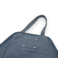 Witloft - Delantal largo de mezclilla - Azul claro Delantal de mezclilla Witloft