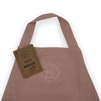 Witloft - Delantal de algodón reciclado - Delantal de algodón color salmón Witloft