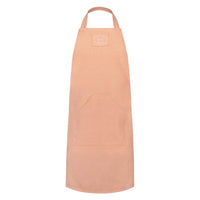 Witloft - Delantal de algodón reciclado - Delantal de algodón color salmón Witloft