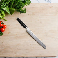 Yaxell Ketu - Cuchillo de pan japonés de 23 cm Cuchillo de pan Yaxell