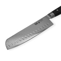 Yaxell Ran - Nakiri japonés 18 cm con huesos Nakirimes Yaxell