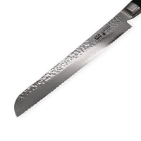Yaxell Zen - Cuchillo de pan japonés 23 cm 37 capas acero damasco Cuchillo de pan Yaxell